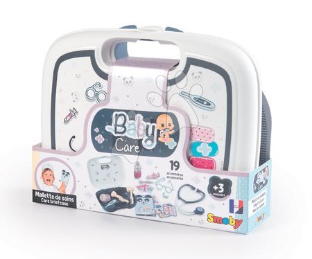 Wózki medyczne dla dzieci - Kuferek medyczny dla pielęgniarki Baby Care Smoby - 5