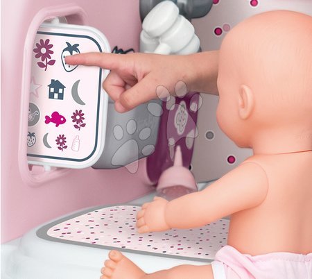 Chariots médicaux pour enfants - Table de soins et de change Violette Baby Care Center Smoby - 9