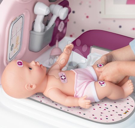 Chariots médicaux pour enfants - Table de soins et de change Violette Baby Care Center Smoby - 11