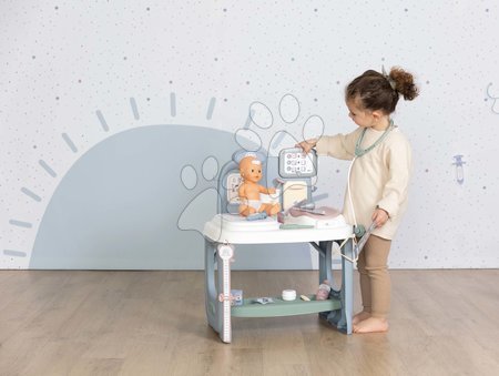 Pizarras y mesas sets - Set drevená lavica Modulo Space skladacia magnetická Smoby - 62