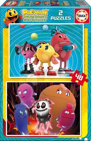 Játékok 3 - 6 éves gyerekeknek - Puzzle Pac-Man Educa