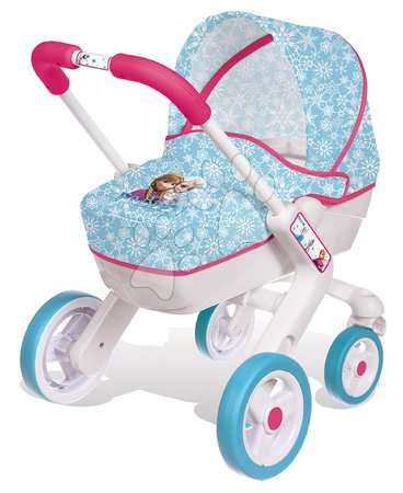 Kočárky pro panenky sety  - Set kočárek Frozen pro panenku Smoby - 3