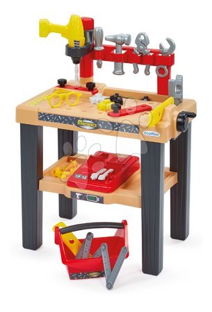 Taller infantil con herramientas  - Mesita de trabajo Big Workbench Mecanics Écoiffier  