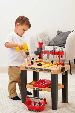 Taller infantil de trabajo - Mesita de trabajo Big Workbench Mecanics Écoiffier   - 2