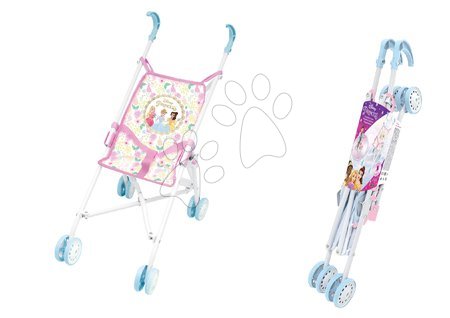 Wózki od 18 miesięcy - Wózek spacerówka Disney Princess Foldable Pushchair Smoby - 1