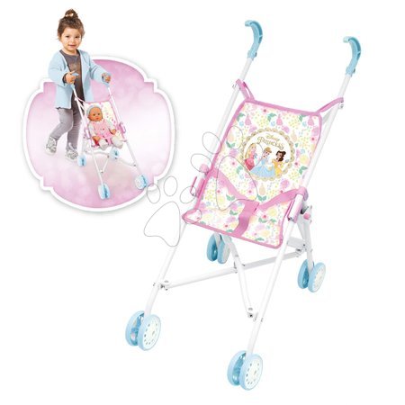 Wózki od 18 miesięcy - Wózek spacerówka Disney Princess Foldable Pushchair Smoby - 2