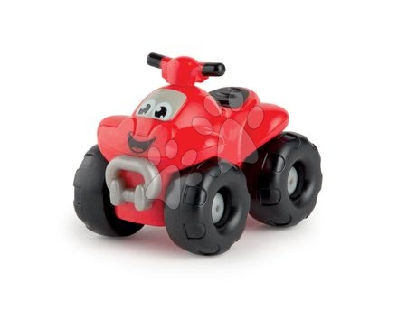Produse vechi - ATV de jucărie roșu Vroom Planet Smoby - 3