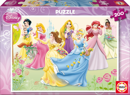Gyerek puzzle 100-300 darabos - Puzzle Disney Hercegnők Educa - 2