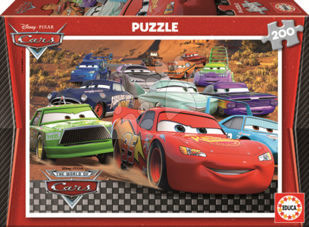 Dětské puzzle od 100–300 dílků - Puzzle Disney Auta Educa - 2