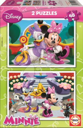 Dětské puzzle do 100 dílků - Puzzle Disney Minnie Mouse Educa - 2