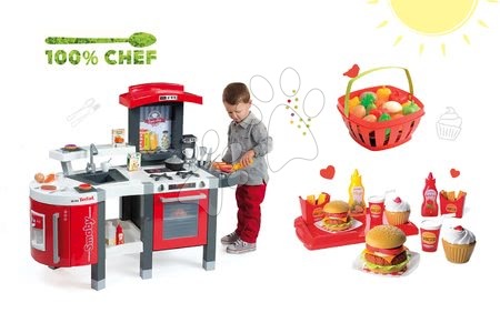 Kuchynky pre deti sety - Set kuchynka Tefal SuperChef Smoby - 26