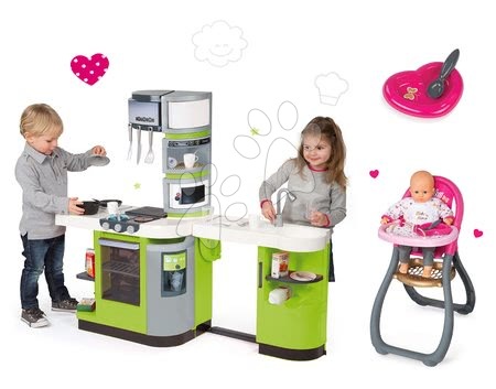 Kuchyňky pro děti sety - Set kuchyňka CookMaster Verte s ledem Smoby - 19