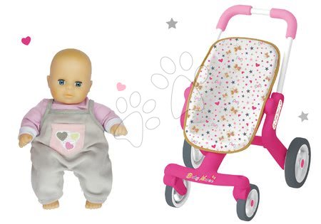 Játék babakocsi szettek - Szett babakocsi bolygókerekekkel Baby Nurse Smoby - 17