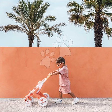 Puppenwagen ab 18 Monaten - Sportlicher Puppenbuggy mit schwenkbaren Rädern Pop Pushchair Soft Baby Nurse Smoby - 11