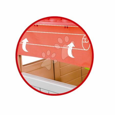 Staré položky - Patrový domeček Duplex s UV filtrem Smoby - 6