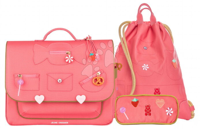 Skolryggsäckar - Set skolryggsäck It Bag Midi Candy Jeune Premier