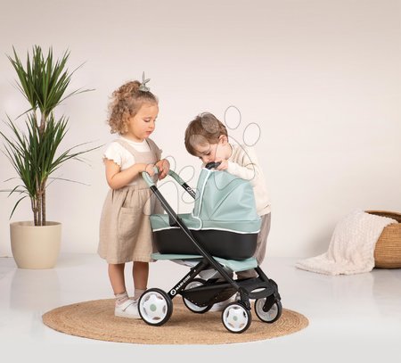 Játék babakocsik - Babakocsi 3-kombináció Maxi Cosi 3in1 Pushchair+Pram Sage Smoby_1