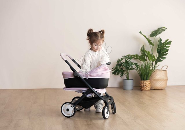 Puppenwagen ab 18 Monaten - Puppenwagen 3-in-1 Pushchair Pink Maxi-Cosi & Quinny Smoby - 5