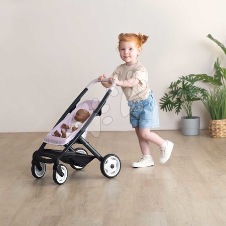 Puppenwagen ab 18 Monaten - Puppenwagen 3-in-1 Pushchair Pink Maxi-Cosi & Quinny Smoby - 8