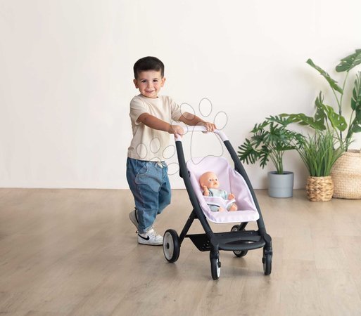 Puppenwagen ab 18 Monaten - Puppenwagen 3-in-1 Pushchair Pink Maxi-Cosi & Quinny Smoby - 11