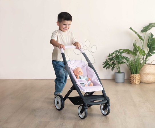 Puppenwagen ab 18 Monaten - Puppenwagen 3-in-1 Pushchair Pink Maxi-Cosi & Quinny Smoby - 12