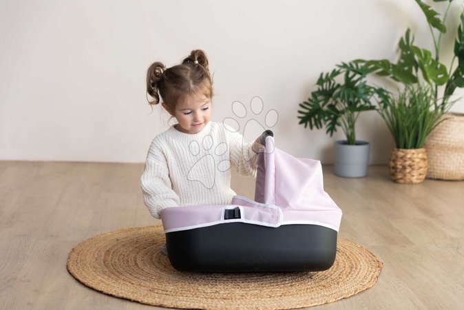 Puppenwagen ab 18 Monaten - Puppenwagen 3-in-1 Pushchair Pink Maxi-Cosi & Quinny Smoby - 16