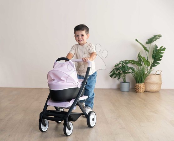 Puppenwagen ab 18 Monaten - Puppenwagen 3-in-1 Pushchair Pink Maxi-Cosi & Quinny Smoby - 17