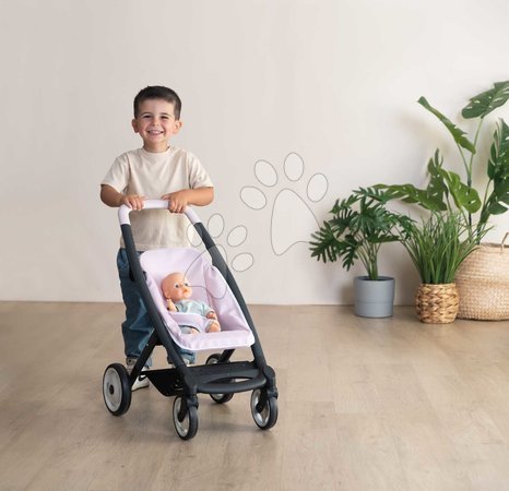 Puppenwagen ab 18 Monaten - Puppenwagen 3-in-1 Pushchair Pink Maxi-Cosi & Quinny Smoby - 18