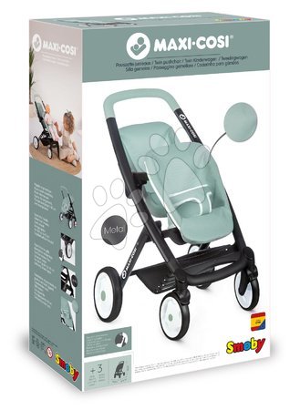 Kolica od 18 mjeseci - Kolica za blizance s pomičnim sjedalima Maxi Cosi Twin Pushchair Sage Smoby - 8