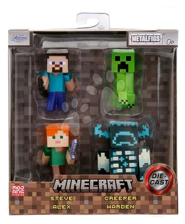 Avtomobilčki in simulatorji vožnje - Figúrky zberateľské Minecraft 4-Pack Jada_1