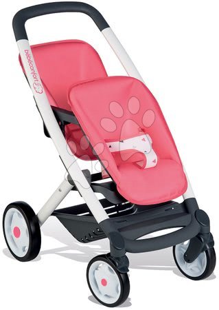 Dolls - Stroller for two dolls Trio Pastel Maxi Cosi & Quinny Smoby