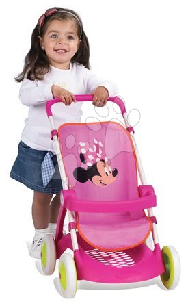 Játék babakocsik 18 hónapos kortól - Babakocsi játékbabának Minnie Smoby - 1