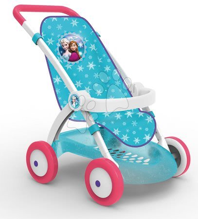 Kočárky pro panenky sety  - Set sportovní kočárek pro panenku Frozen Disney Smoby - 12