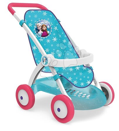 Frozen Ledeno kraljestvo - Komplet športni voziček za dojenčka Frozen Smoby z dojenčkom Minikiss z zvokom poljubčka od 18 mes_1