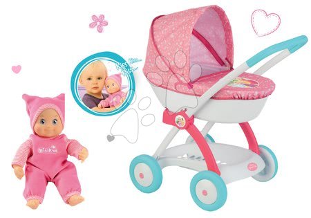 Princezné - Set hlboký kočík pre 42 cm bábiku Princezné Disney Smoby