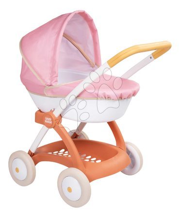 Baby Nurse | Seite 3 - Tiefer Puppenwagen mit Stoffbezug Pram Soft Baby Nurse Smoby 