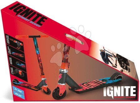 Trotinete pentru tineri - Trotinetă cu două roți Ignite Street Scoot Led Light Mondo  - 2