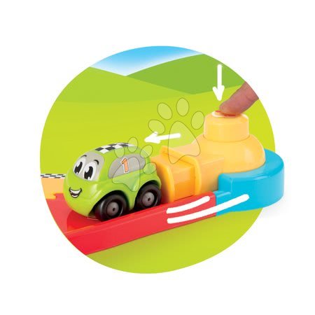 Neaktívna Staré položky - SMOBY 211299 Vroom Planet skákajúca autodráha s 2 autíčkami, +18 mesiacov, 118*90*37 cm - 6