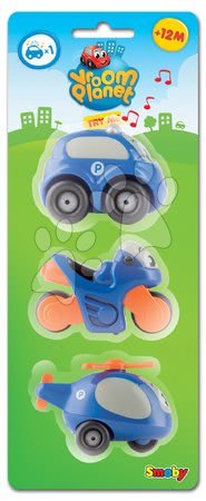 Staré položky - Policajné autíčka Vroom Planet Smoby - 5