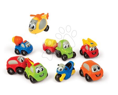 Régi termékek - Szett 8 kisautó Vroom Planet Smoby - 1