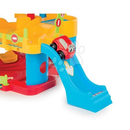 Garaže - SMOBY 211265 Vroom Planet moja veľká garáž MON PREMIER s DVD rozpravkami a 2 autickami,  +18 m, 56*31*29 cm - 10