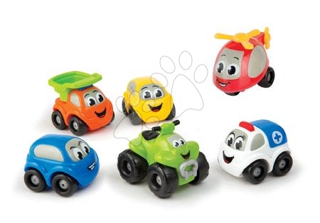 Staré položky - Sada 6 autíček Vroom Planet Smoby - 2