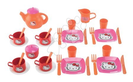 Nádobí a doplňky do kuchyňky - Čajová sada Hello Kitty Écoiffier