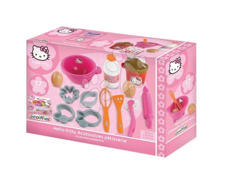 Játékkonyha kiegészítők és edények - Cukrász szett Hello Kitty Écoiffier_1