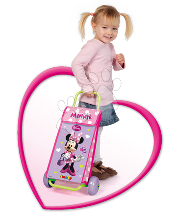 Régi termékek - Bevásárló táska kerekes Minnie Egér Smoby - 3