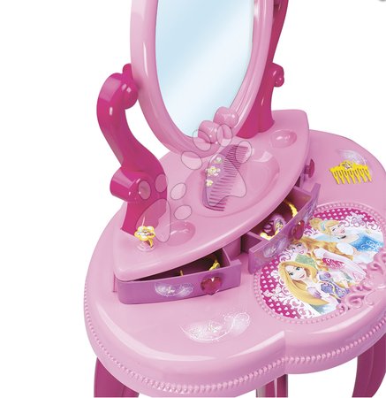 Pipereasztal szettek - Szett pipere asztal Disney Hercegnők 2in1 Smoby - 11