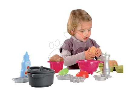 Kuchnia dla dzieci zestawy - Zestaw kuchenny elektroniczny Tefal French Touch Bubble Smoby - 9