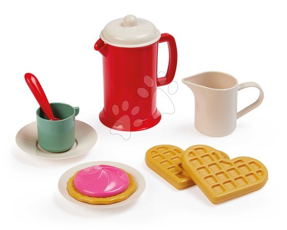 Küchenzubehör und Geschirr für Kinderküchen - Lebensmittel mit Geschirr für die Küche 100% Chef Écoiffier - 3