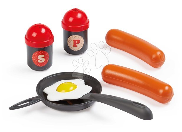 Küchenzubehör und Geschirr für Kinderküchen - Lebensmittel mit Geschirr für die Küche 100% Chef Écoiffier - 4