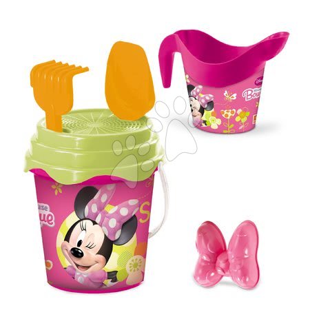 Kbelíky do písku - Batoh s kbelík setem Minnie Mondo - 1